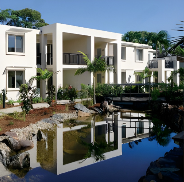 Completed residence in Yowie Bay