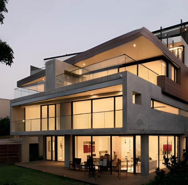 Completed residence in Bellevue Hill